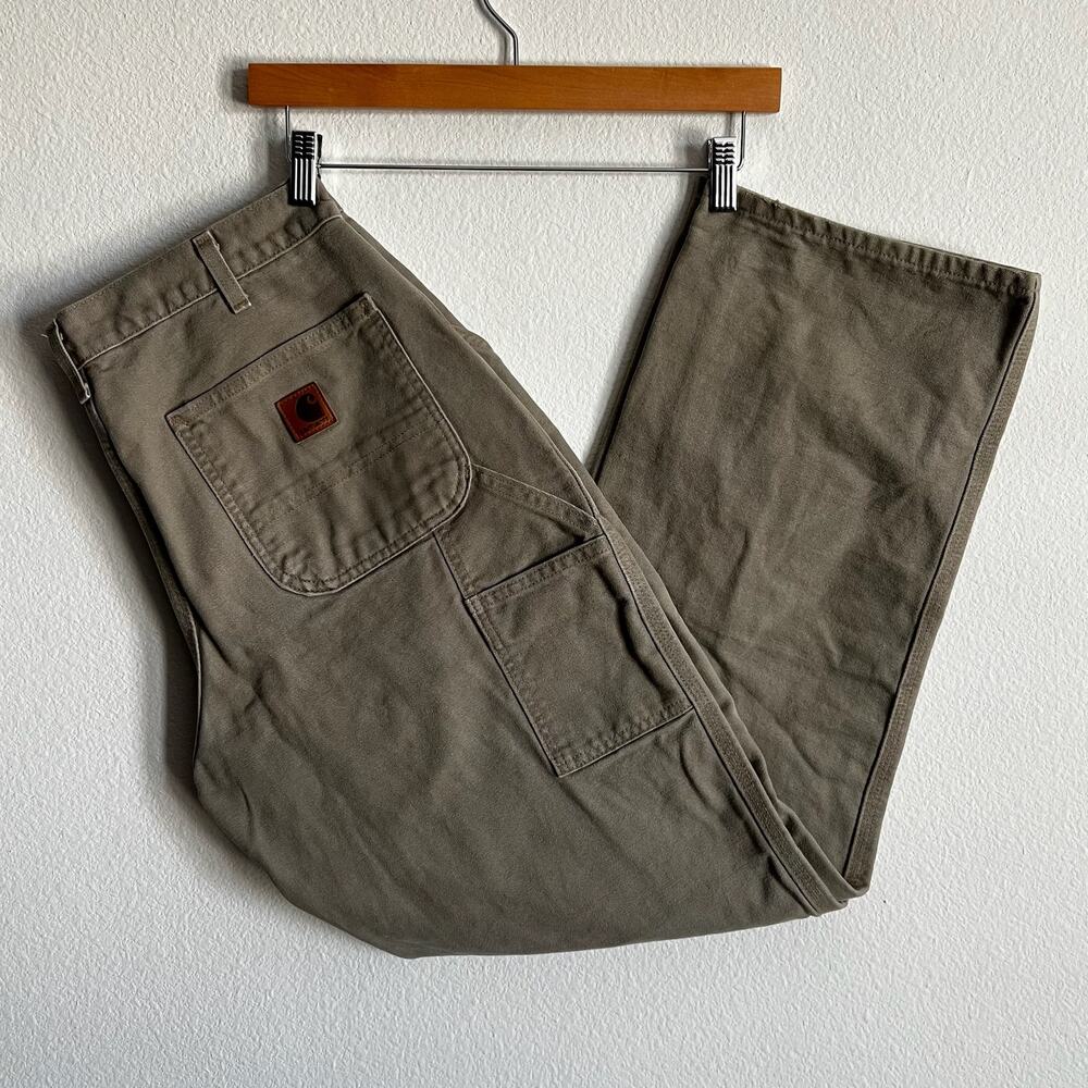 Carhartt B11 DES brown work wear carpenter pants